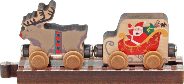 Maple Landmark Santa Sleigh Car Set