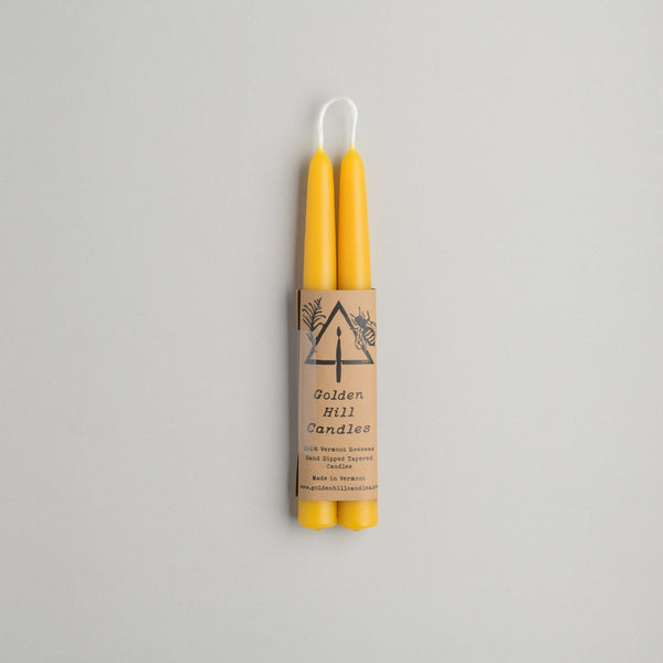 Golden Hill Beeswax Candle