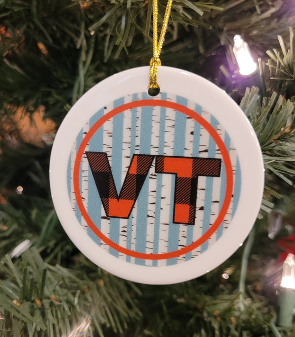 Flat Ceramic Ornament