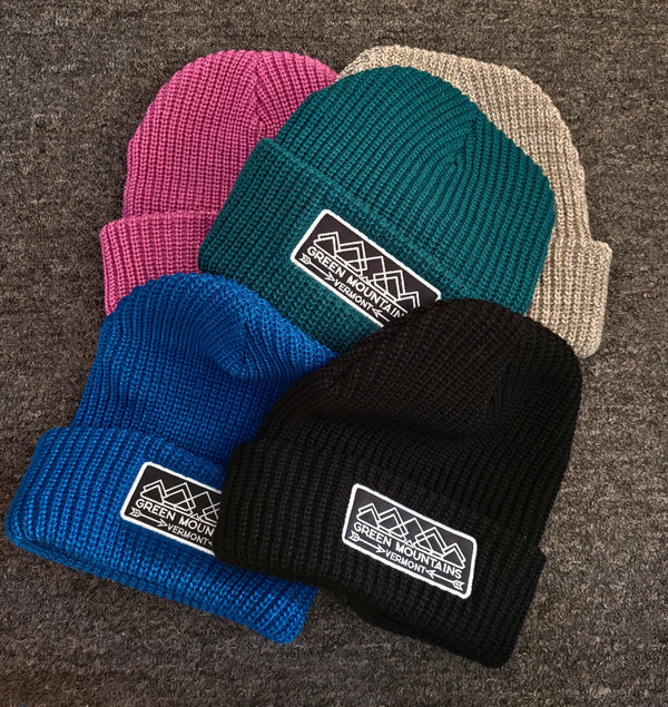 Green Mountains Knit Beanie