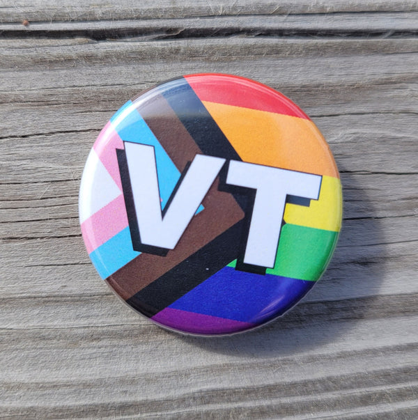 Vermont Button Pins