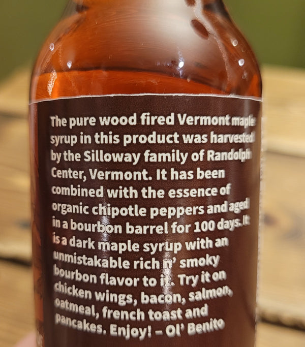 Benito's Infused Maple Syrup