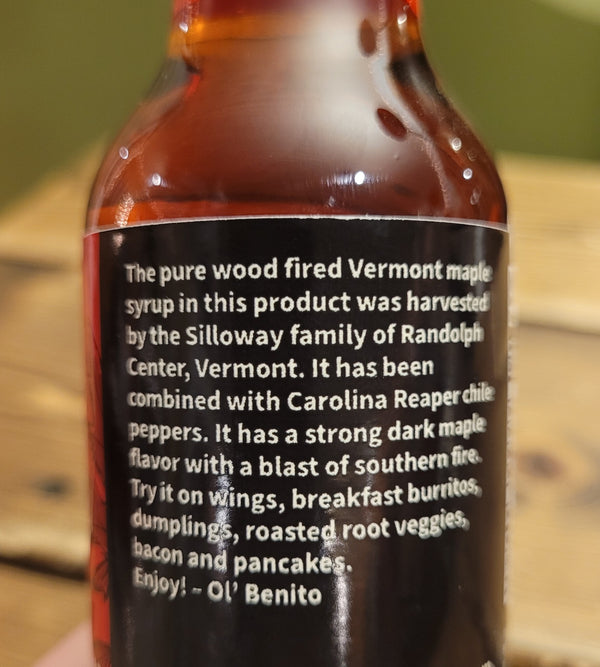 Benito's Infused Maple Syrup