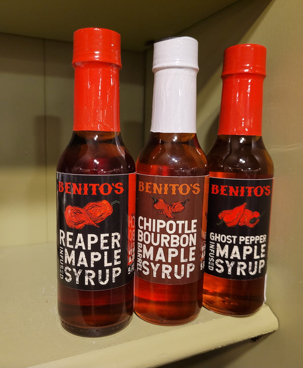 Benito's Infused Maple Syrup