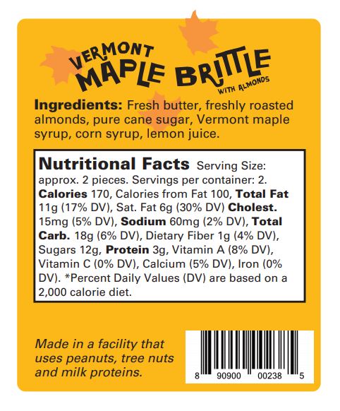 Maple Brittle