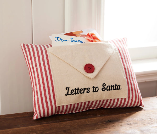 Letters to Santa pillow