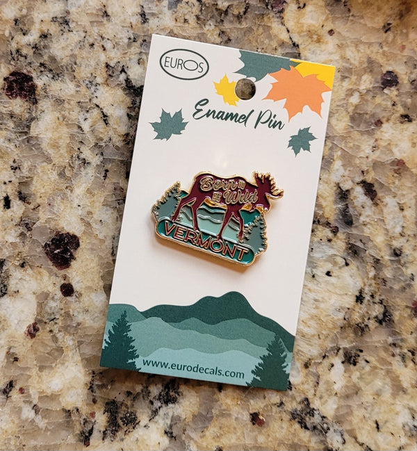 Vermont Enamel Pins