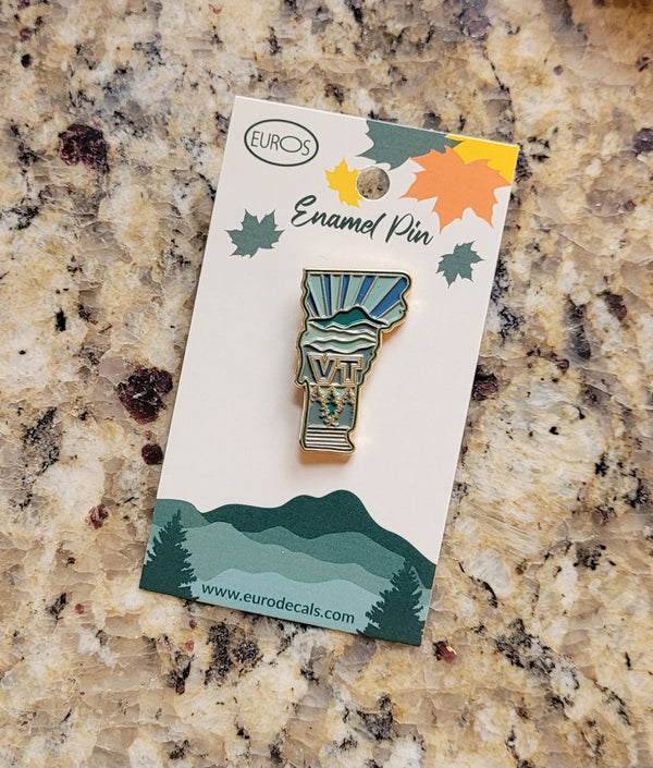 Vermont Enamel Pins