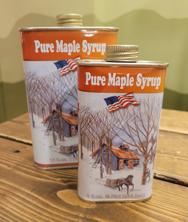 Purinton Maple syrup tin