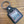 Load image into Gallery viewer, Vermont Gunmetal Keyring
