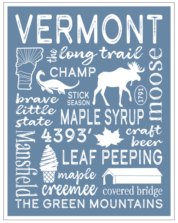 Vermont Print