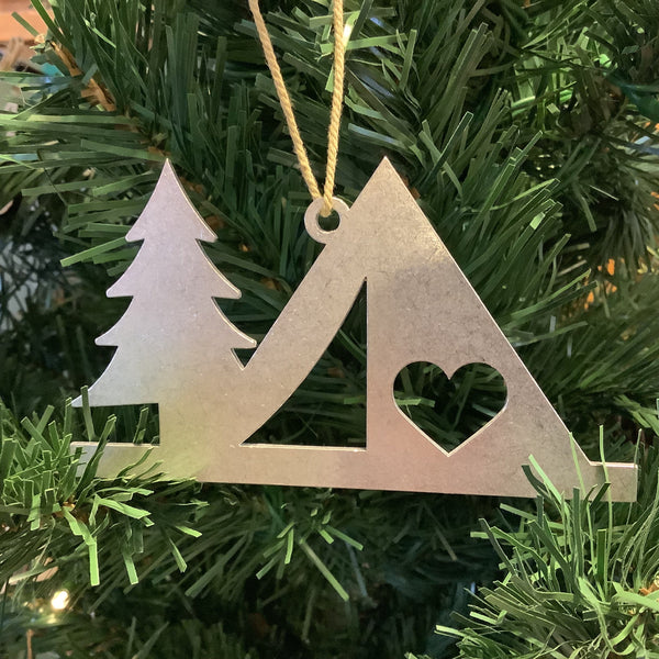 Aluminum ornament