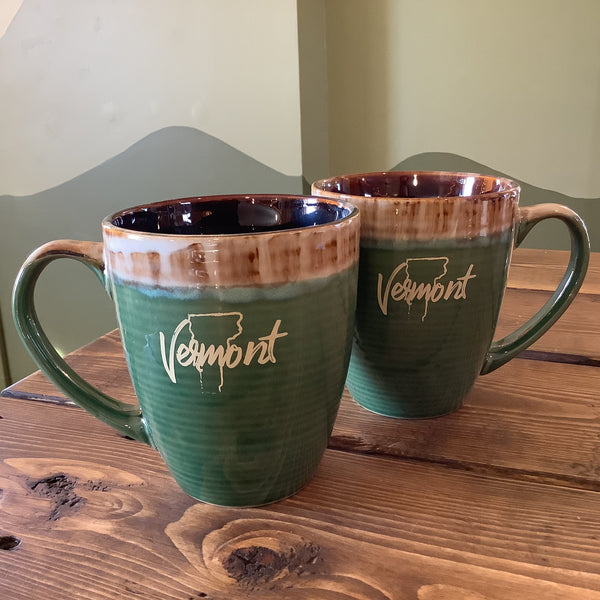 Drip glaze mug