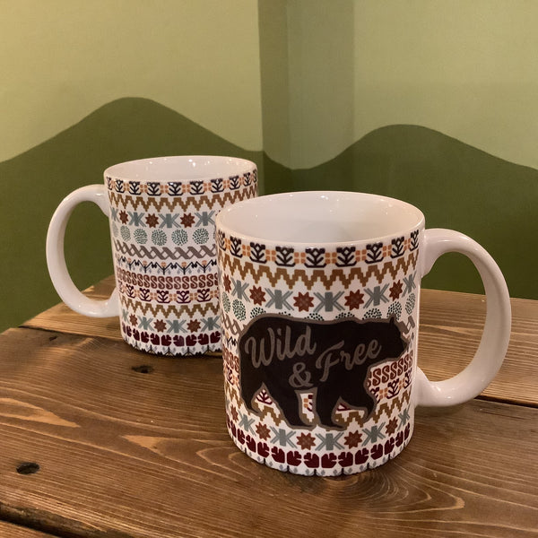 Wild and Free Ceramic Mug