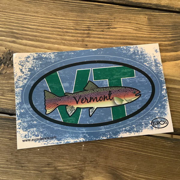 Vermont Postcard Decals