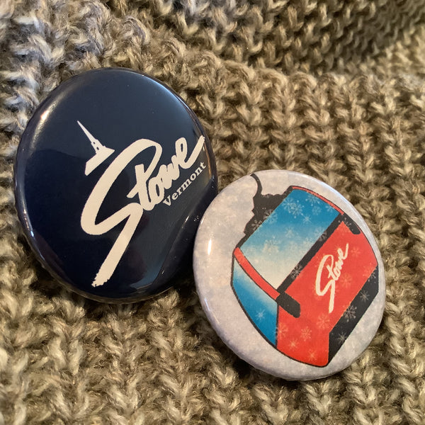 Vermont Button Pins