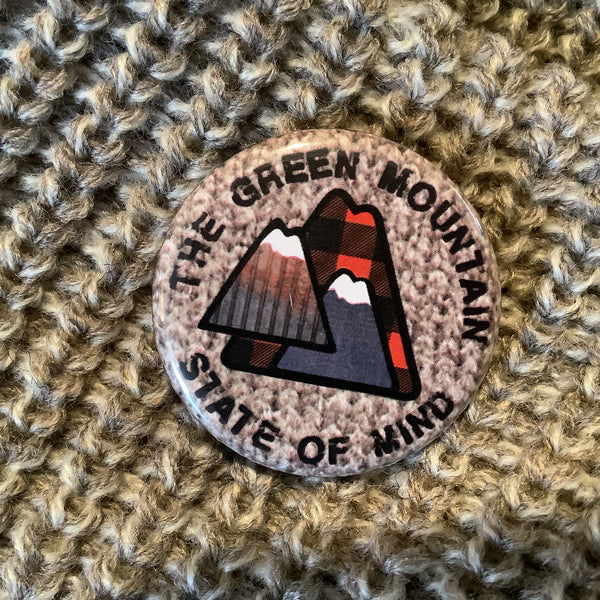 Vermont Button Pins