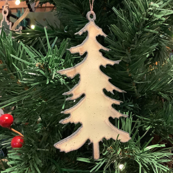 Salvaged Metal Ornament