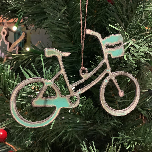 Salvaged Metal Ornament
