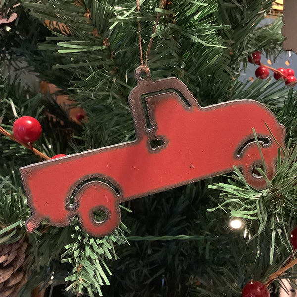 Salvaged Metal Ornament
