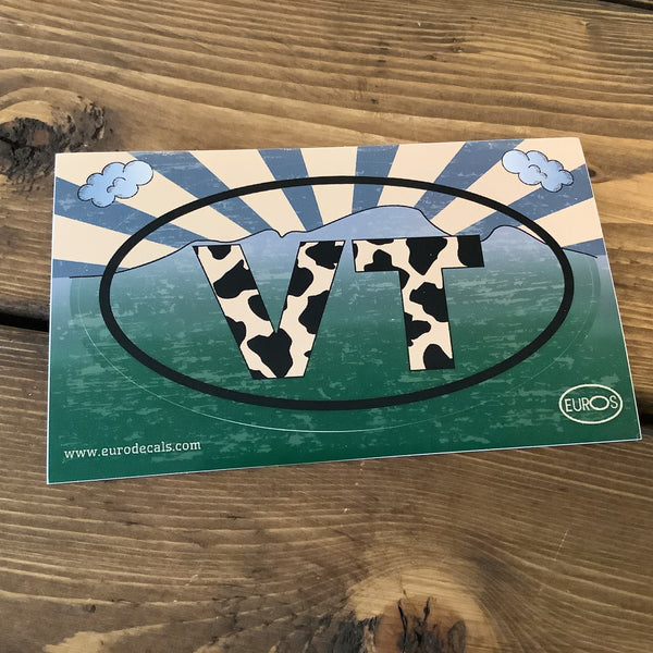 Vermont Postcard Decals