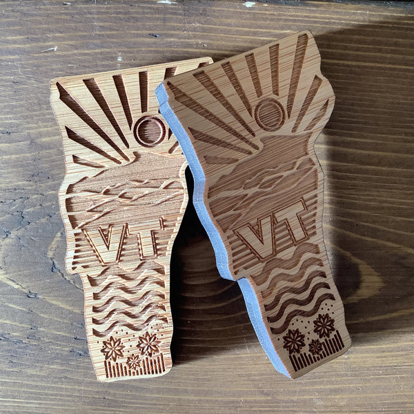 Bamboo Fridge Magnet