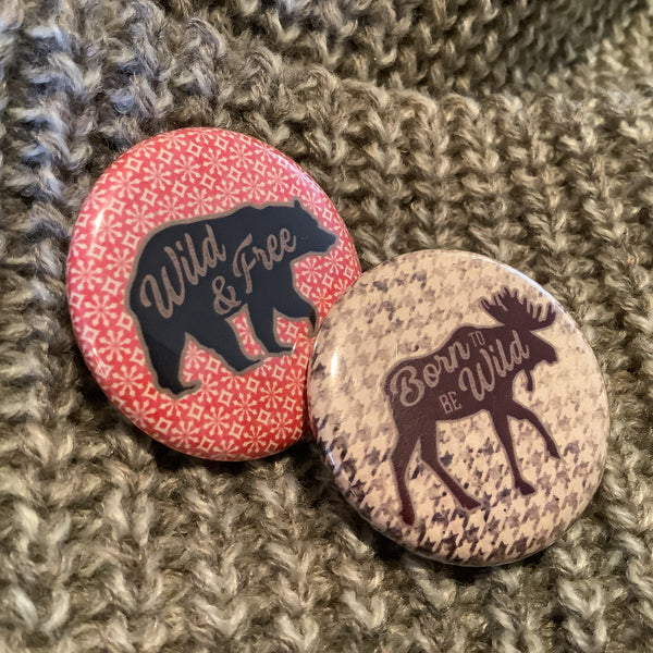 Vermont Button Pins