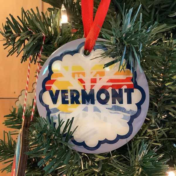 Vermont Stainless Steel Ornament