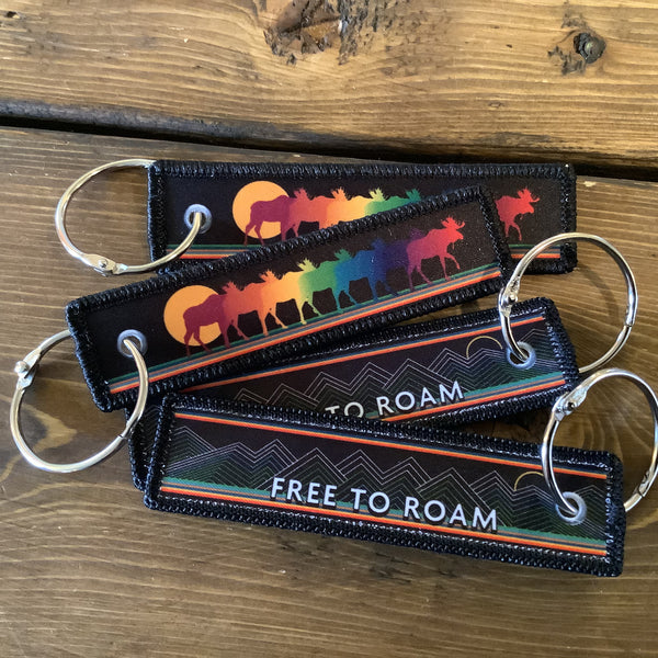 Moose keychain
