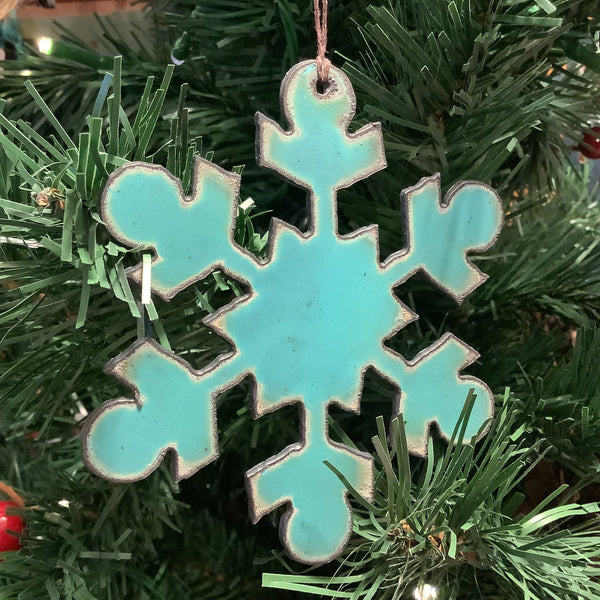 Salvaged Metal Ornament